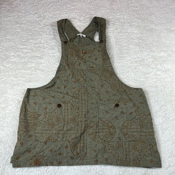 Earthbound Trading Co Cotton jumper overall dress, size XXL - Picture 2 of 7